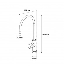 Profine Kit Depuratore Acqua A Carbone Attivo Profine Silver Small